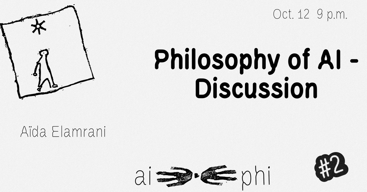 Philosophy of AI - Discussion
