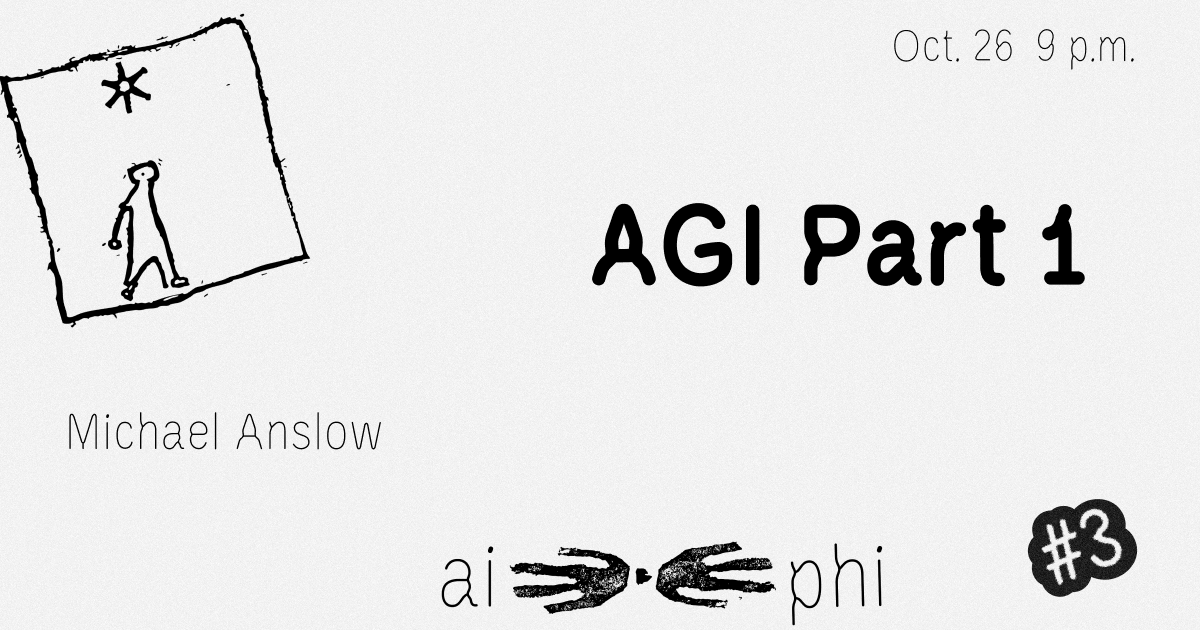 AGI Part 1
